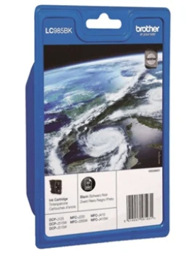 Tinteiro Brother LC985BK Preto 8,9ml 300 Pág.