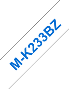 Fita Não Laminada 12mmx8mts Branco/Azul