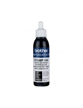 Tinta BROTHER Preto para Carimbos 20cc