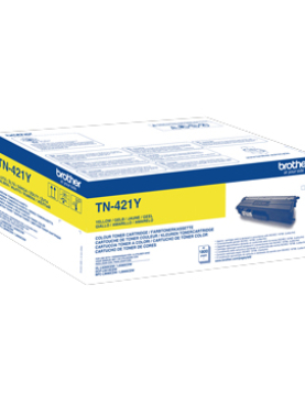 Toner Brother TN-421Y Amarelo 1800 Pág.