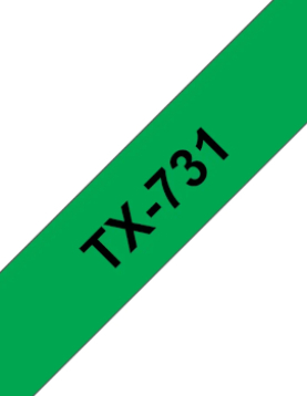 Fita Laminada 12mmx15mts Verde/Preto