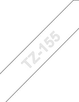 Fita Laminada 24mmx8mts Transparente/Branco