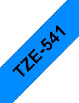 Fita Laminada 18mmx8mts Azul/Preto