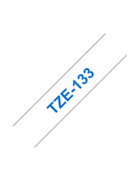 Fita Laminada 12mmx8mts Transparente/Azul