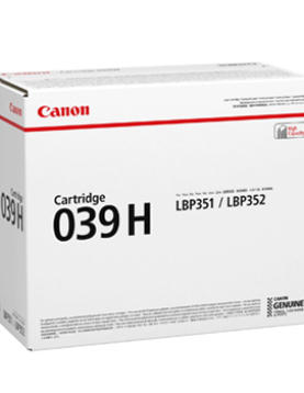 Toner Canon 039H Preto 0288C001 25000 Pág.