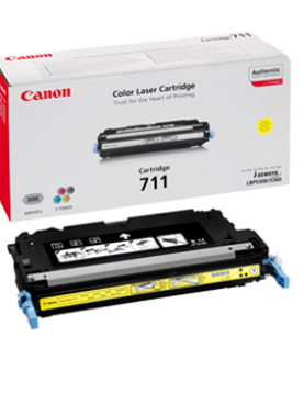 Toner Canon 711 Amarelo 1657B002 6000 Pág.
