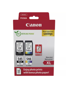 Pack Tinteiros Canon 545XL/546XL Preto/Cor 8286B011