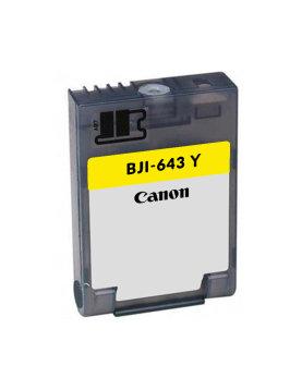 Tinteiro Canon BJI-643 Amarelo