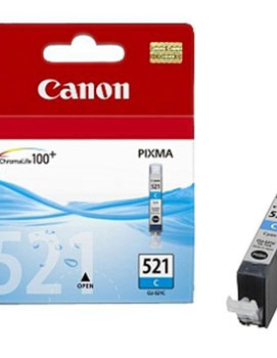 Tinteiro Canon 521 Azul 2934B001 9ml 448 Pág.