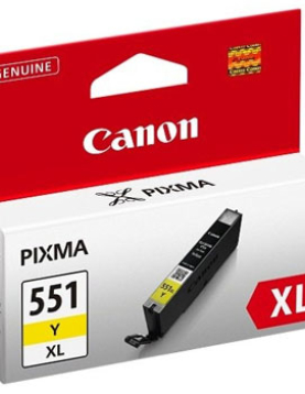 Tinteiro Canon 551XL Amarelo 6446B001 11ml