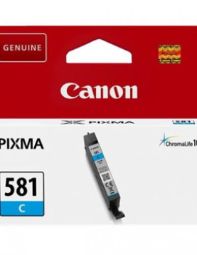 Tinteiro Canon 581 Azul 2103C001 5,6ml 259 Pág.