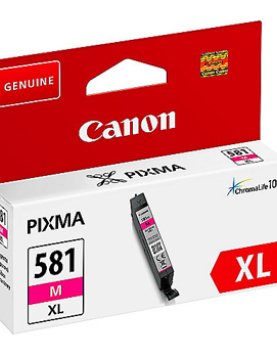 Tinteiro Canon 581XL Magenta 2050C001 8,3ml 475 Pág.