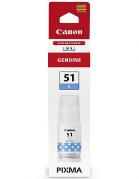 Tinteiro Canon GI-51C Azul 4546C001 70ml 7700 Pág.