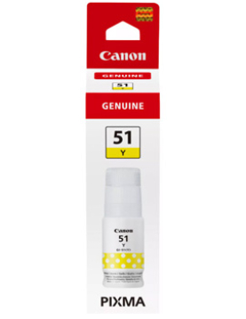Tinteiro Canon GI-51Y Amarelo 4548C001 70ml 7700 Pág.