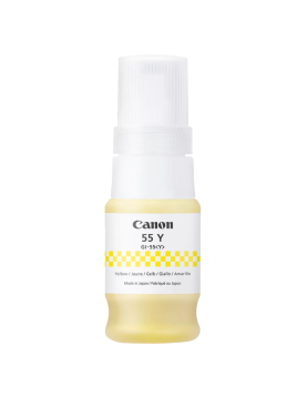 Tinteiro Canon GI-55Y Amarelo 6291C001 40ml 3000 Pág.