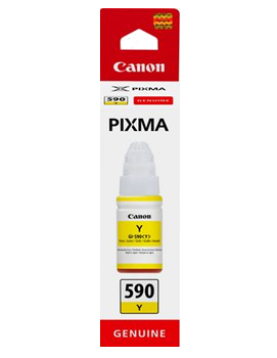 Tinteiro Canon 590 Amarelo 1606C001 70ml