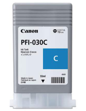 Tinteiro Canon PFI-030 Azul 3490C001 55ml