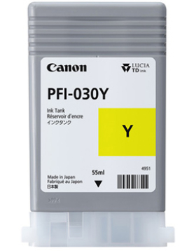 Tinteiro Canon PFI-030 Amarelo 3492C001 55ml
