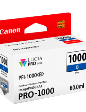 Tinteiro Canon PFI-1000 Azul 0555C001 80ml