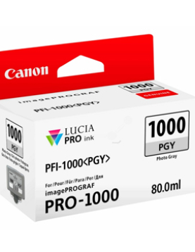 Tinteiro Canon PFI-1000 Cinzento Foto 0553C001 80ml