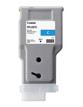 Tinteiro Canon PFI-207 Azul 8790B001 300ml