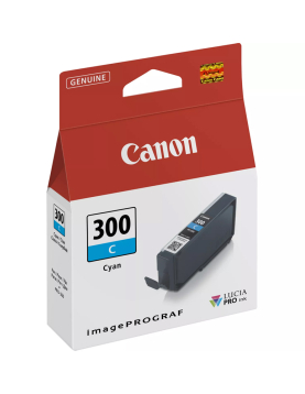 Tinteiro Canon PFI-300 Azul 4194C001 14,4ml