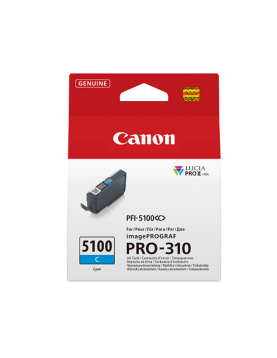 Tinteiro Canon PFI-5100 Azul 6953C001