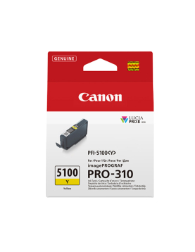 Tinteiro Canon PFI-5100 Amarelo 6955C001