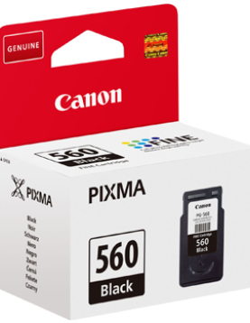 Tinteiro Canon 560 Preto 3713C001 7,5ml 180 Pág.