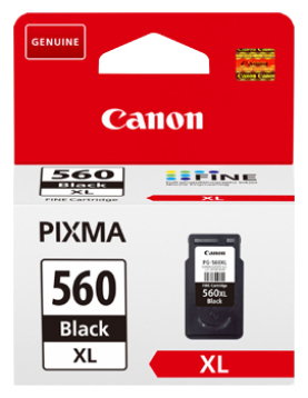 Tinteiro Canon 560XL Preto 3712C001 14,3ml 400 Pág.
