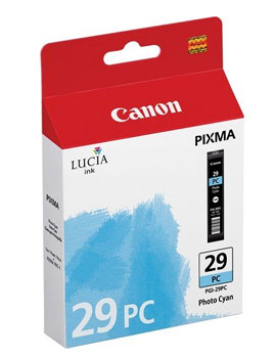 Tinteiro Canon 29 Azul Foto 4876B001 36ml 400 Pág.