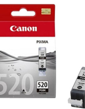 Tinteiro Canon 520 Preto 2932B001 19ml 325 Pág.