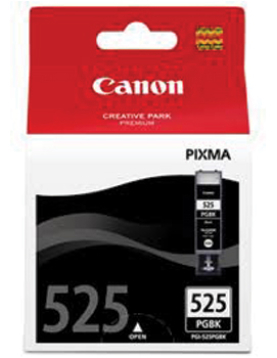 Tinteiro Canon 525 Preto 4529B001 19ml 341 Pág.