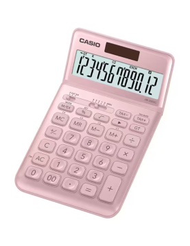 Calculadora Secretária Casio JW200SCPKS Rosa 12 Dígitos