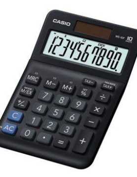 Calculadora Secretária Casio MS10F 10 Dígitos