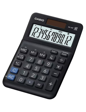 Calculadora Secretária Casio MS20F 12 Dígitos