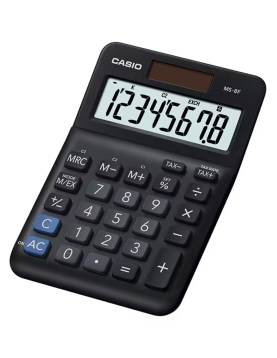 Calculadora Secretária Casio MS8F 8 Dígitos