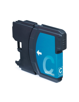 Tinteiro Compatível Brother LC1100C Azul 6,5ml 325 Pág.