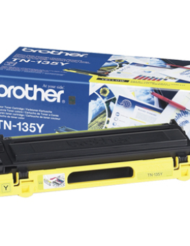 Toner Compatível Brother TN-135Y Amarelo 4000 Pág.