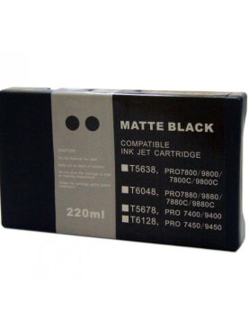 Tinteiro Compatível Epson T5678 Preto Matte C13T567800 220ml