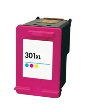 Tinteiro Compatível HP 301XL Cor CH564EE 6ml 330 Pág.