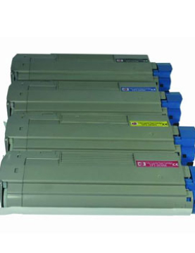 Toner Compatível para OKI C5800/C5900 Amarelo 6000 Pág.