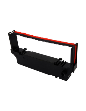 Fita Compatível Star RC700 Nylon Preto/Vermelho