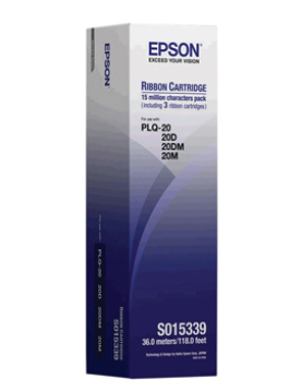 Pack Fitas Epson Preto C13S015339 3un
