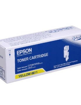 Toner Epson C13S050611 Amarelo 1400 Pág.