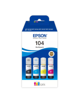 Pack Tinteiros Epson 104 4 Cores C13T00P640