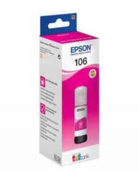Tinteiro Epson 106 Magenta C13T00R340 70ml 5000 Pág.