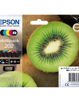 Pack Tinteiros Epson 202 5 Cores C13T02E74010