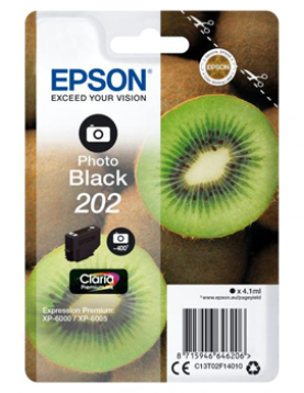 Tinteiro Epson 202 Preto Foto C13T02F14010 4,1ml