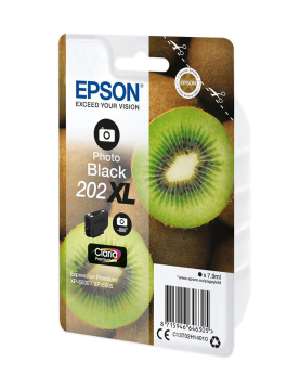 Tinteiro Epson 202XL Preto Foto C13T02H14010 7,9ml